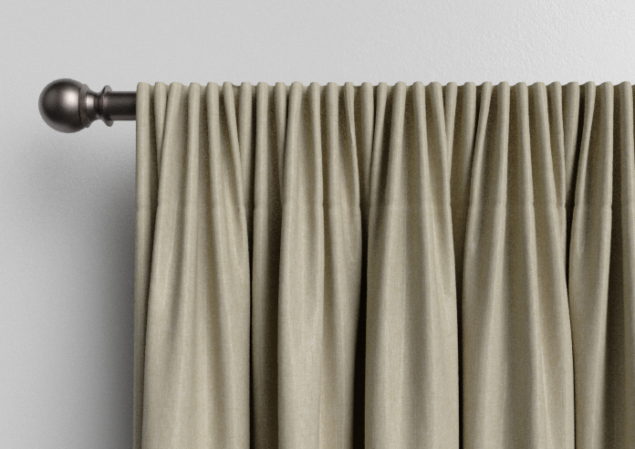 Harris, Light Khaki - Made to Measure Curtains - Image 9